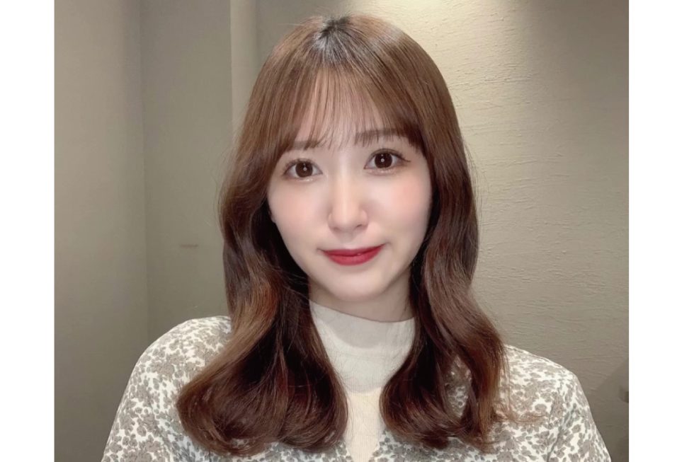 大きなカールが可愛い♡簡単韓国巻き