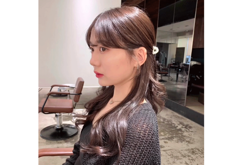 【ヘアアレンジ】朝の5分でできる！ふんわりエアリー巻き【ロングヘア】