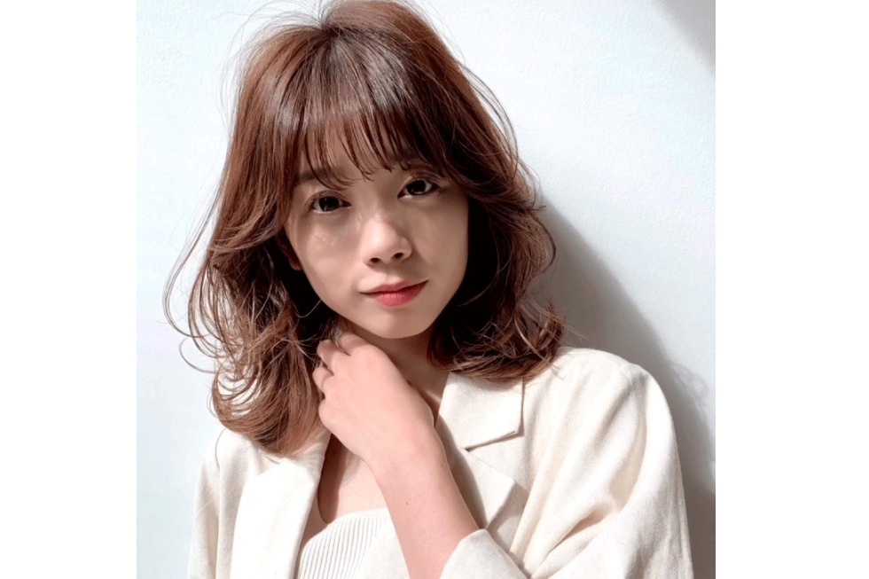 【ヘアアレンジ】朝の5分でできる！ふんわりエアリー巻き【ミディアムヘア】