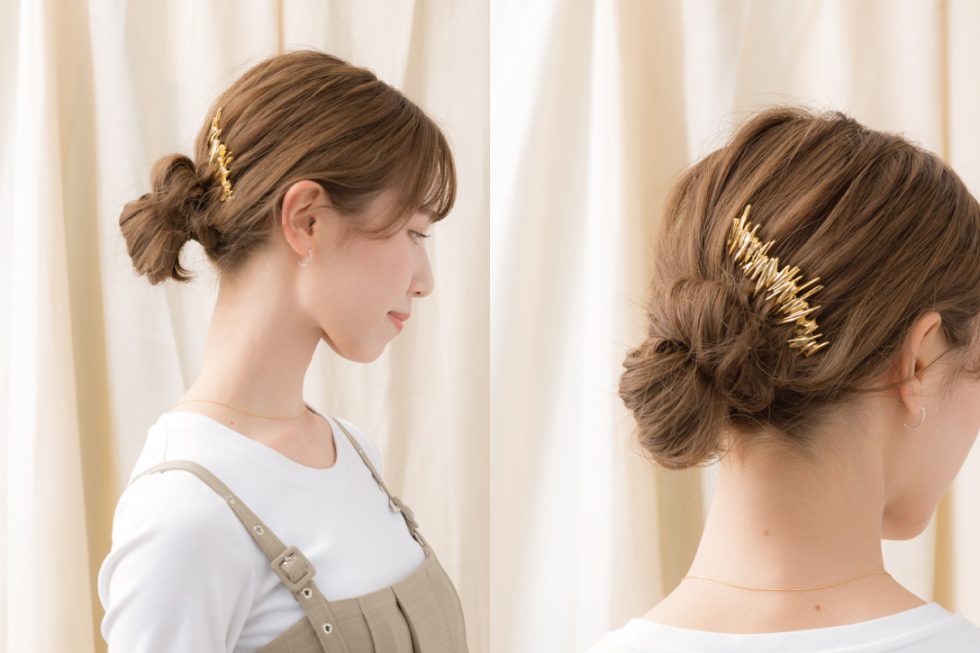 【ロングヘア】お出かけにもオフ日にも♡ニュアンスまとめ髪アレンジ