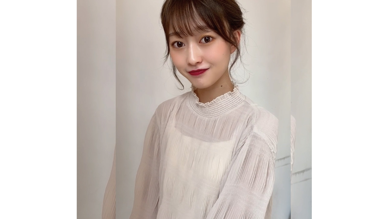 タートルネックにも相性抜群♡お団子