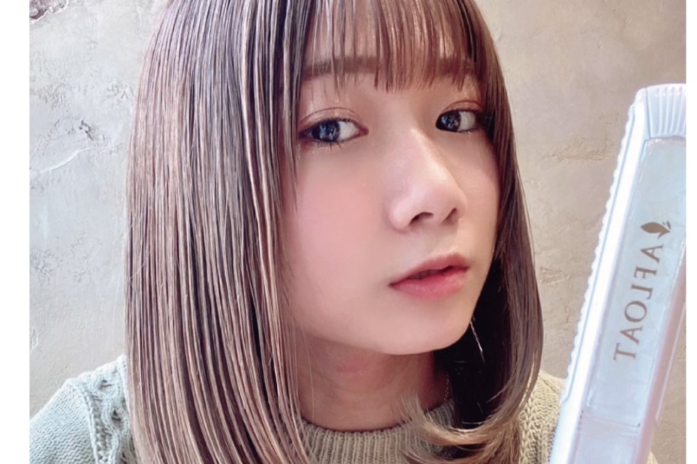 【ヘアアレンジ】梅雨のくせ毛を解消♡うるツヤストレート