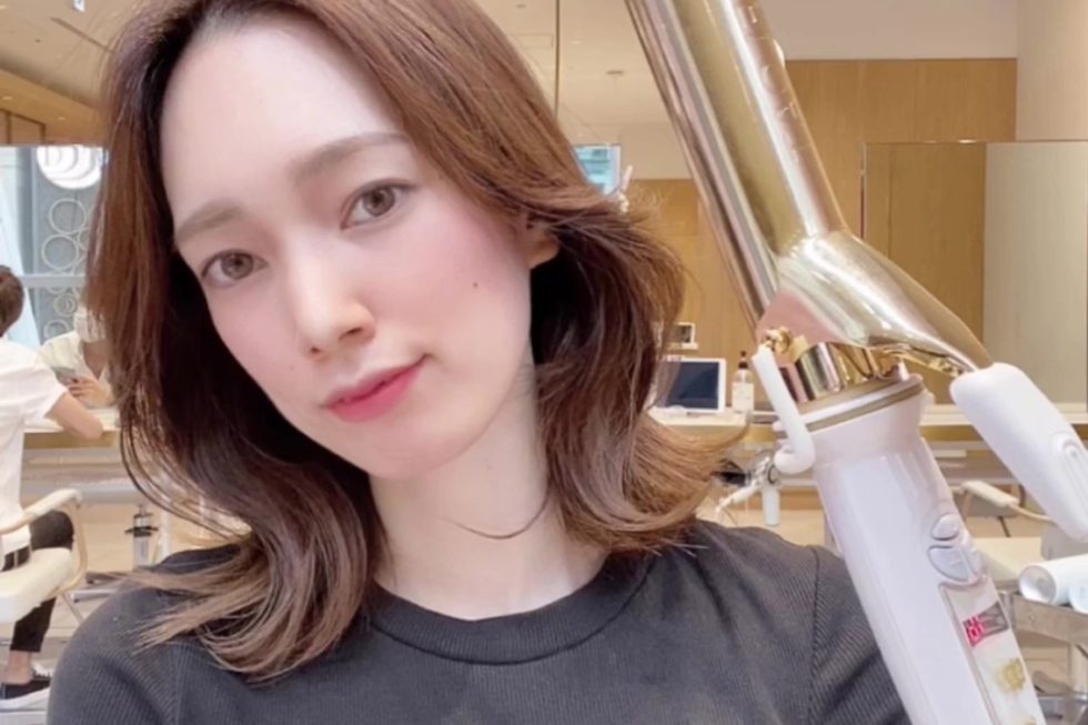 【ヘアアレンジ】夏は冷感ウェットへア！簡単くびれ巻き