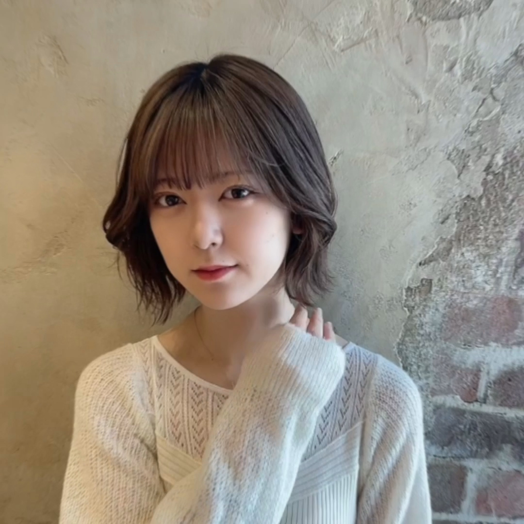 テレワークでも映えるヘアアレンジ♡外ハネボブ
